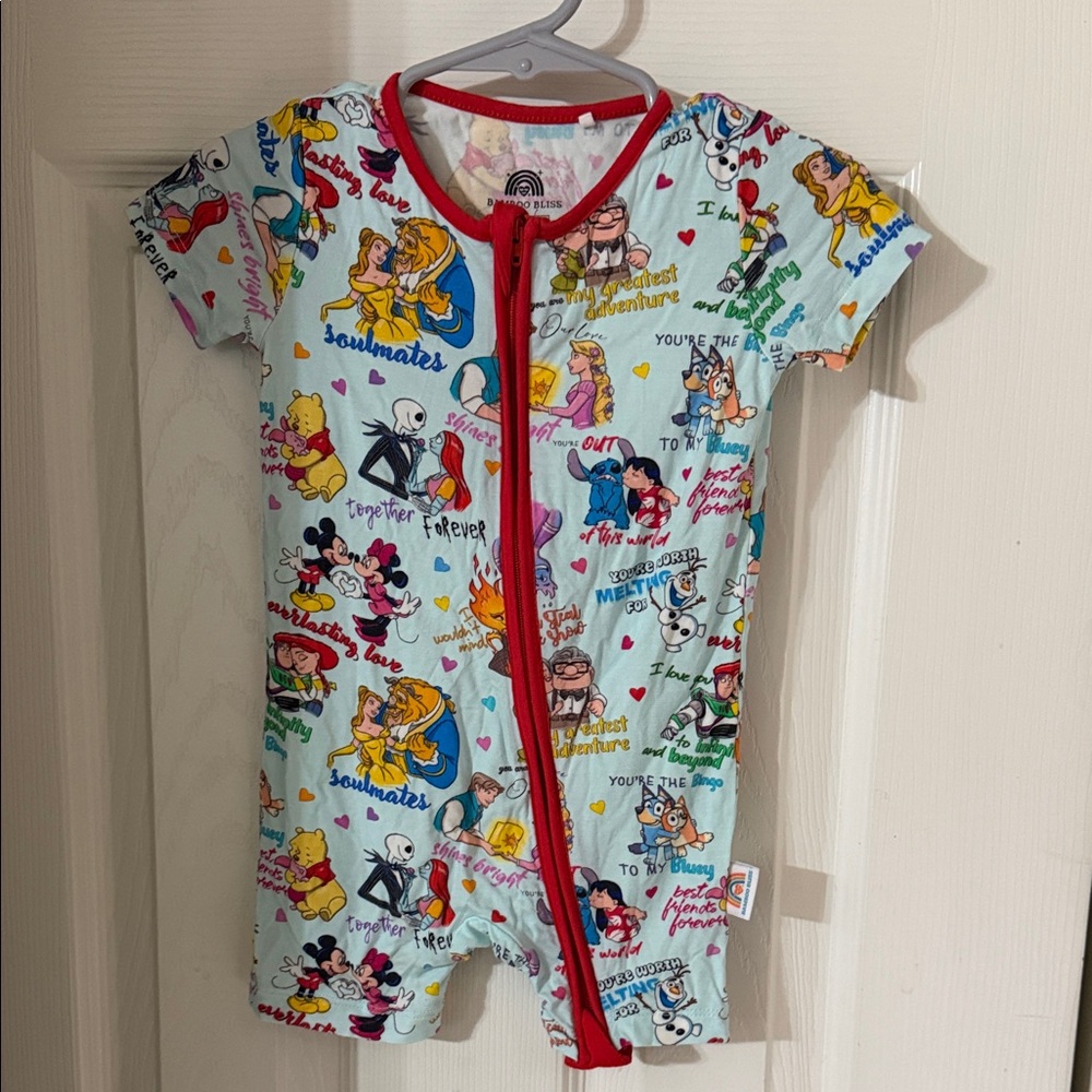 Bamboo Disney Kids Bodysuit - Multicolor - Picture 1 of 2